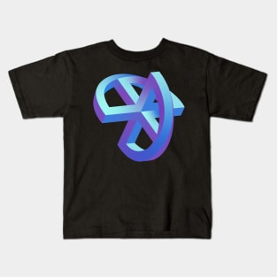 Strange Geometry - Rotation Kids T-Shirt